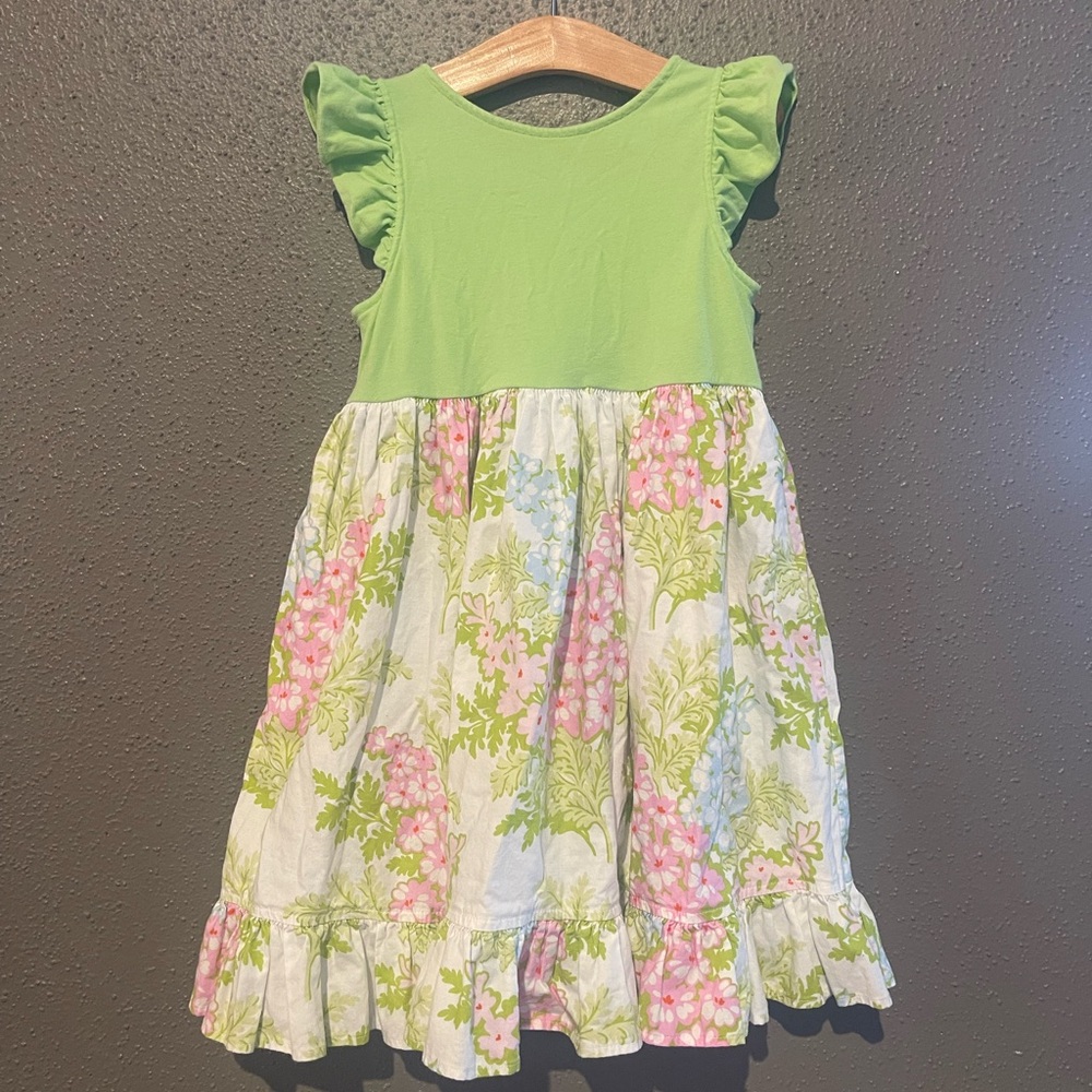 Eleanor Rose Kirby Dress- Hydrangeas - Picture 7 of 8